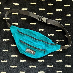 Vintage 90s 80s Jansport Fanny Pack / Crossbody Bag